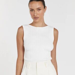 DISSH Sienna Off White Knit Tank - S